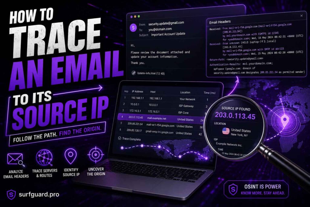How to Trace an Email to Its Source IP How to Trace an Email to Its Source IP