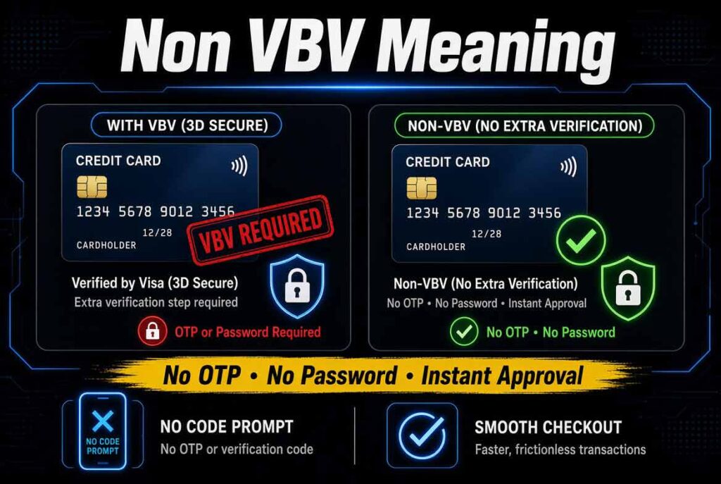 Non VBV meaning