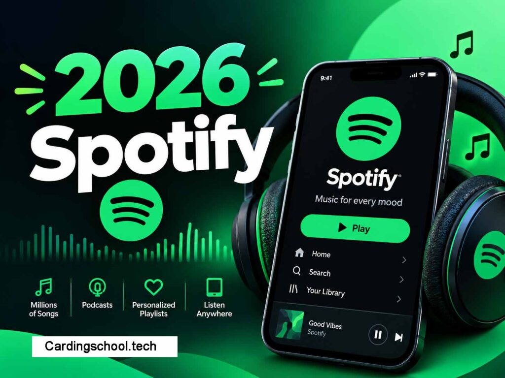 Spotify BIN method guide showing premium account generation using virtual cards with non VBV BINs